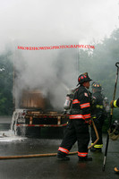 Leominster Ma - Trailer Fire - July 21 2009