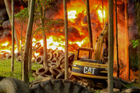 North Branford Ct - Tire Fire - July 16th