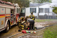 Spring Hill Pasco County - Working Fire - March 5th