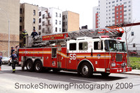 Bronx NY - Engine 48 - Ladder 56 Drill - April 18 2009