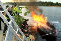 Leominster - Lunenburg -Boat Fire July 21