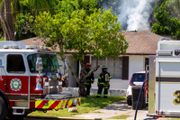 August 3rd Hudson - Working fire